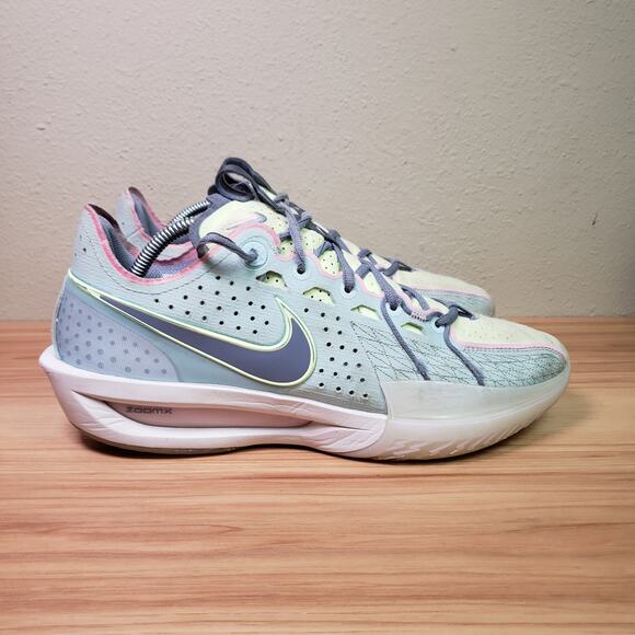Nike Men\'s‎ Size 10 Air Zoom GT Cut 3 Dreamers Sneakers Light Blue Athletic Shoe main image 8